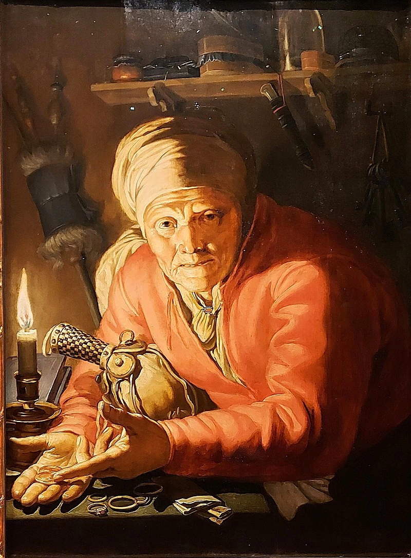 La vecchia avara